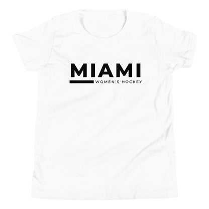 Performance | Youth T-Shirt | Miami Women's Hockey | Lettermark Logo