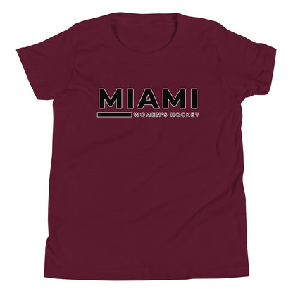 Performance | Youth T-Shirt | Miami Women's Hockey | Lettermark Logo