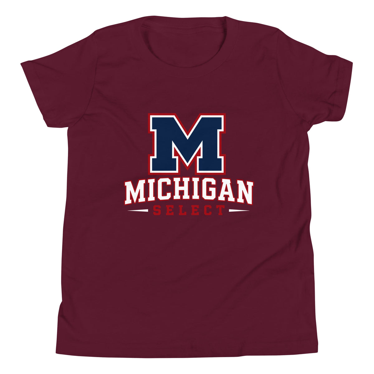 Performance | Youth T-Shirt | Michigan Select Baseball | Emblem Logo