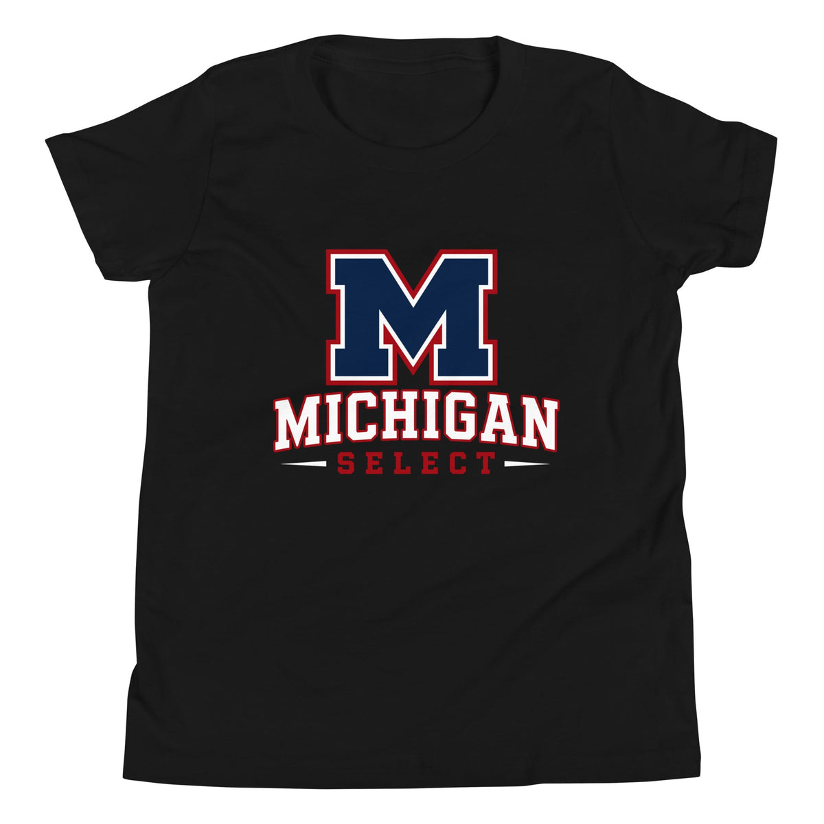 Performance | Youth T-Shirt | Michigan Select Baseball | Emblem Logo