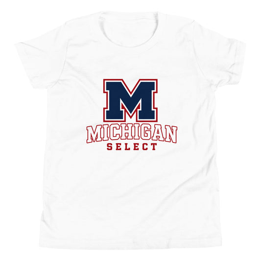 Performance | Youth T-Shirt | Michigan Select Baseball | Emblem Logo