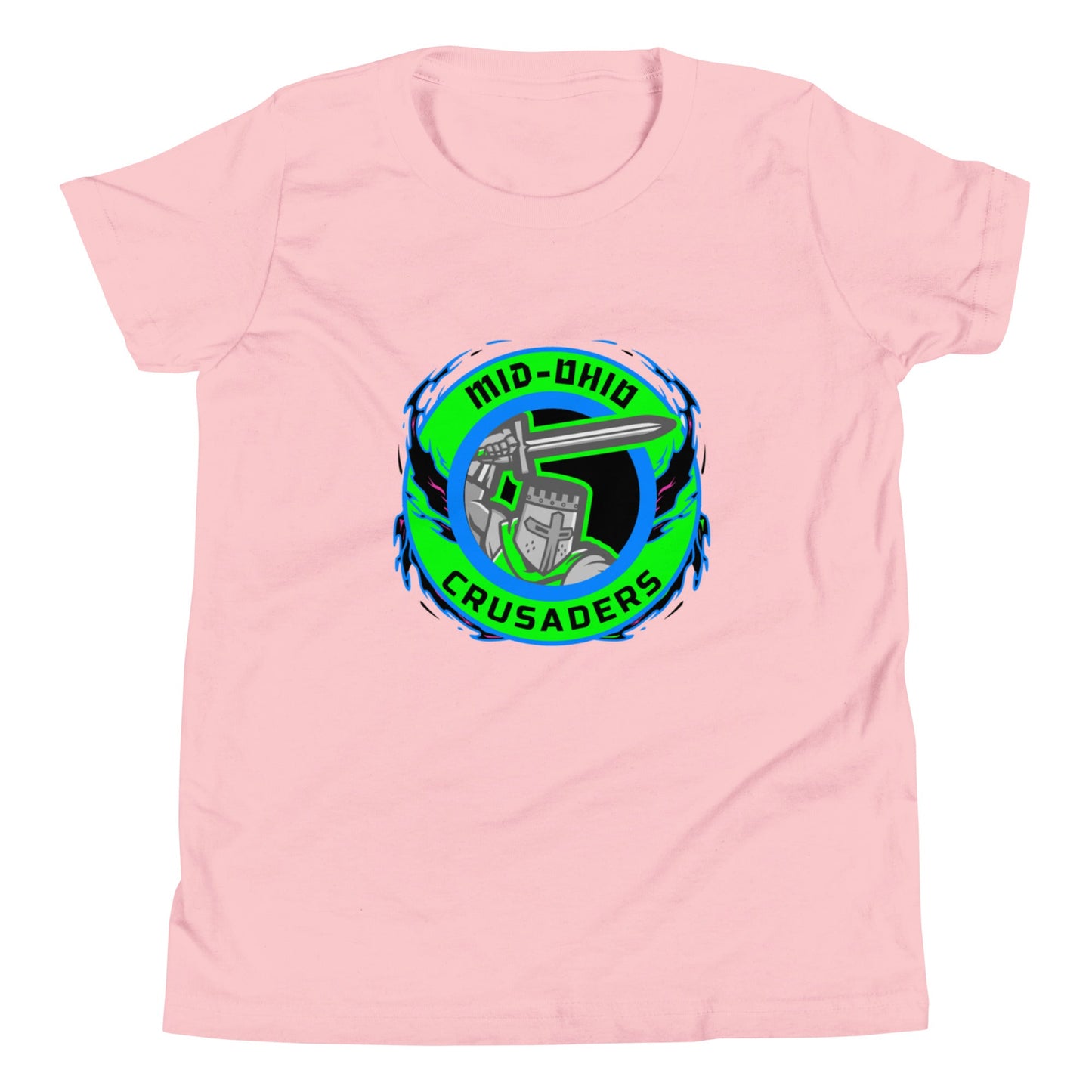Performance | Youth T-Shirt | Mid Ohio Crusaders | Badge Logo