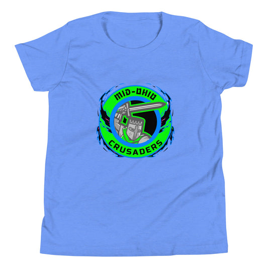 Performance | Youth T-Shirt | Mid Ohio Crusaders | Badge Logo