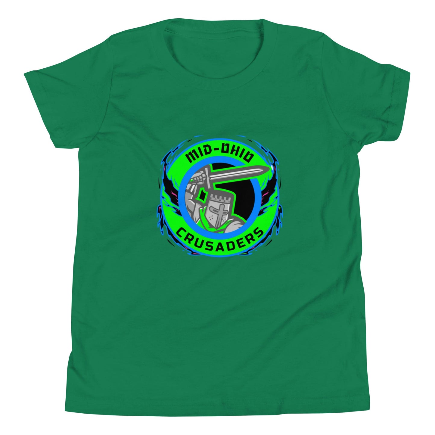 Performance | Youth T-Shirt | Mid Ohio Crusaders | Badge Logo