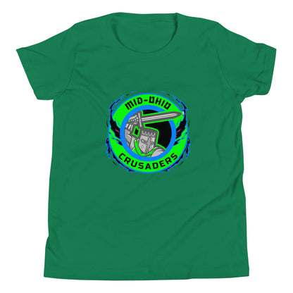 Performance | Youth T-Shirt | Mid Ohio Crusaders | Badge Logo