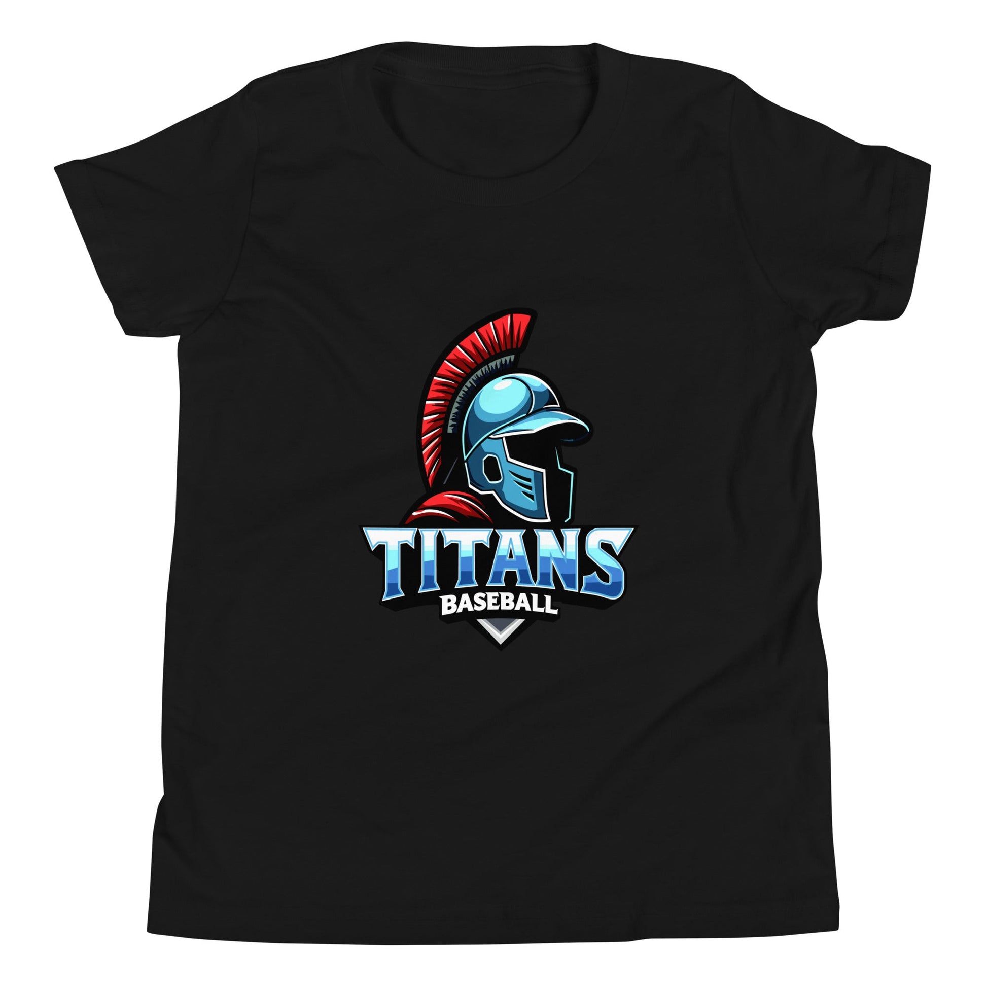 Performance | Youth T-Shirt | Mighty Titans Baseball | Crest Logo