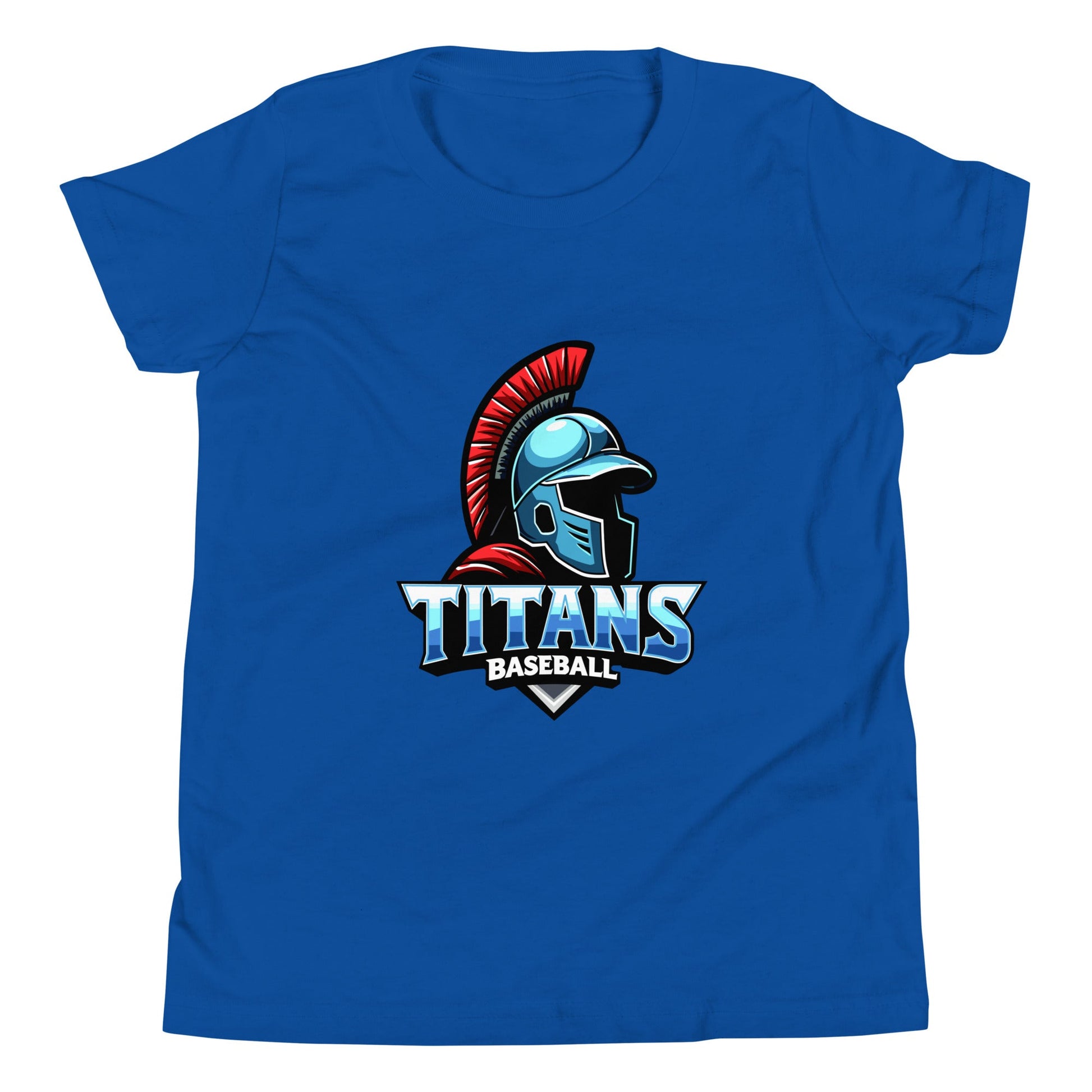 Performance | Youth T-Shirt | Mighty Titans Baseball | Crest Logo