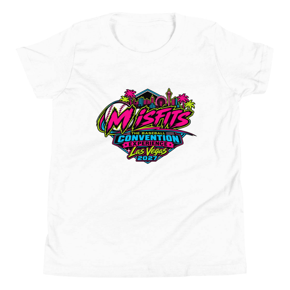 Performance | Youth T-Shirt | Misfits Baseball | Crest Logo