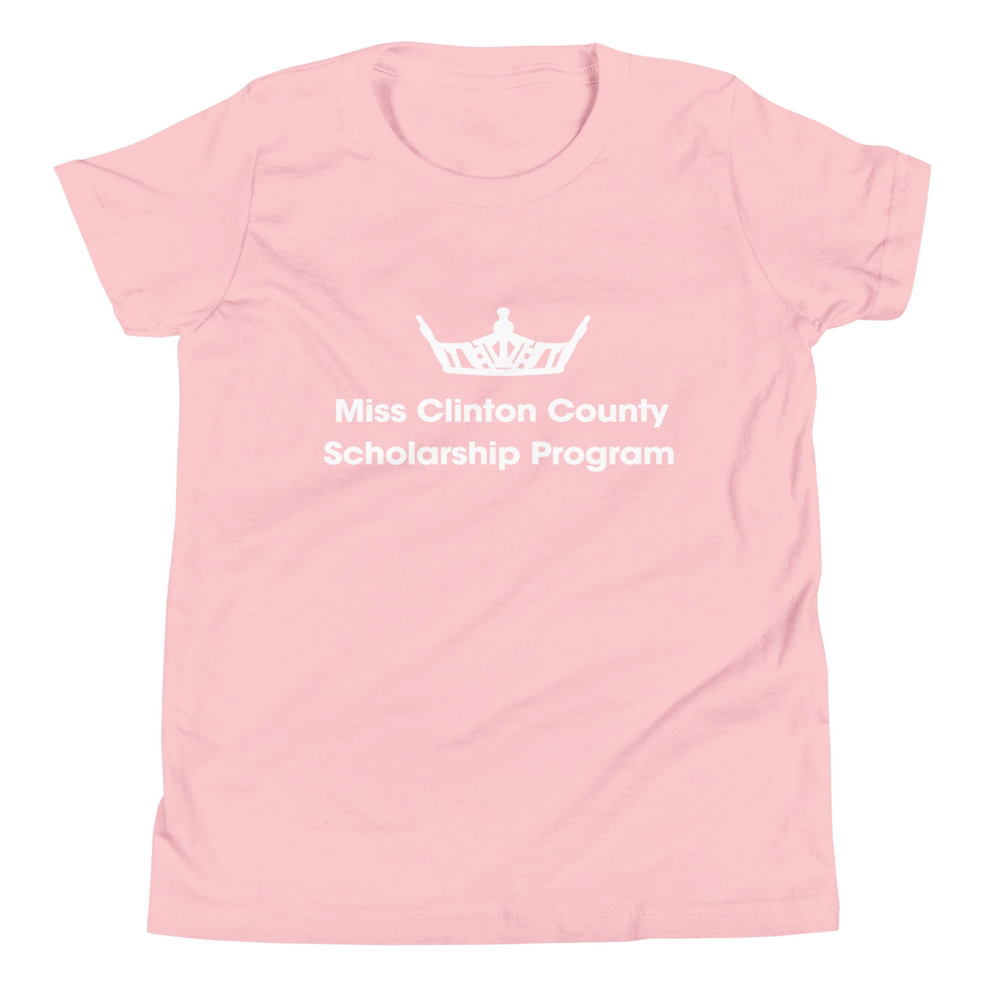 Performance | Youth T-Shirt | Miss Clinton County Scholarship Program | Alt Logo