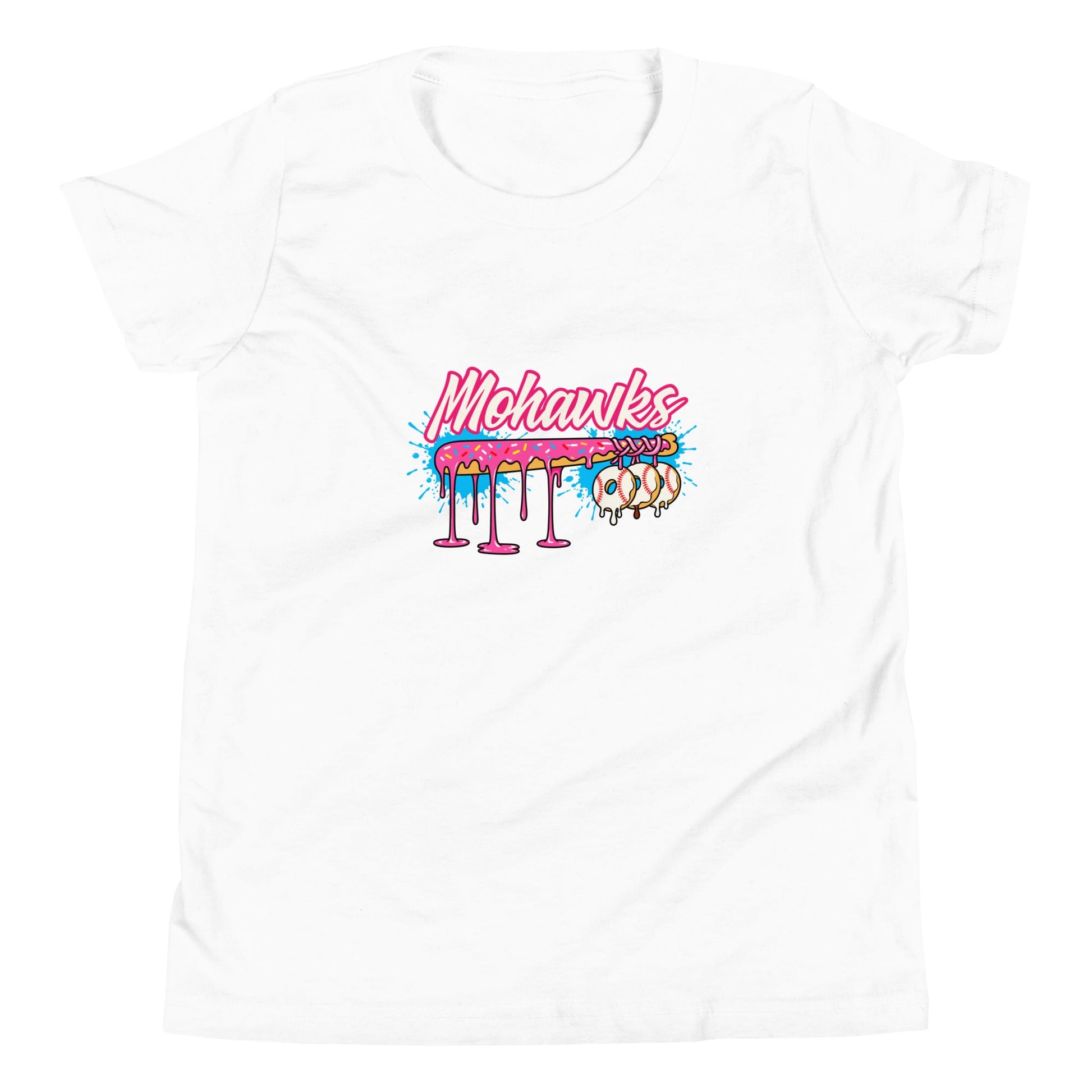 Performance | Youth T-Shirt | Mohawks | Pink Batters Logo