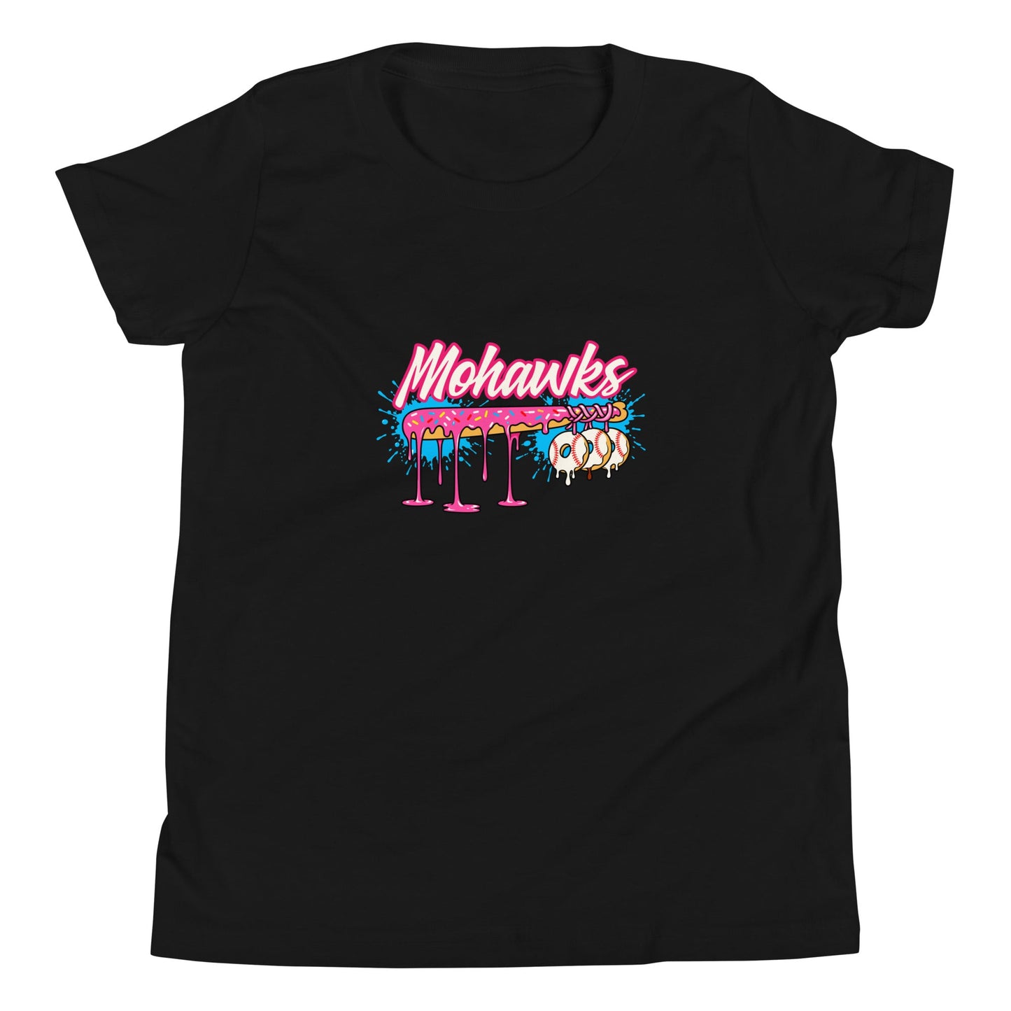 Performance | Youth T-Shirt | Mohawks | Pink Batters Logo