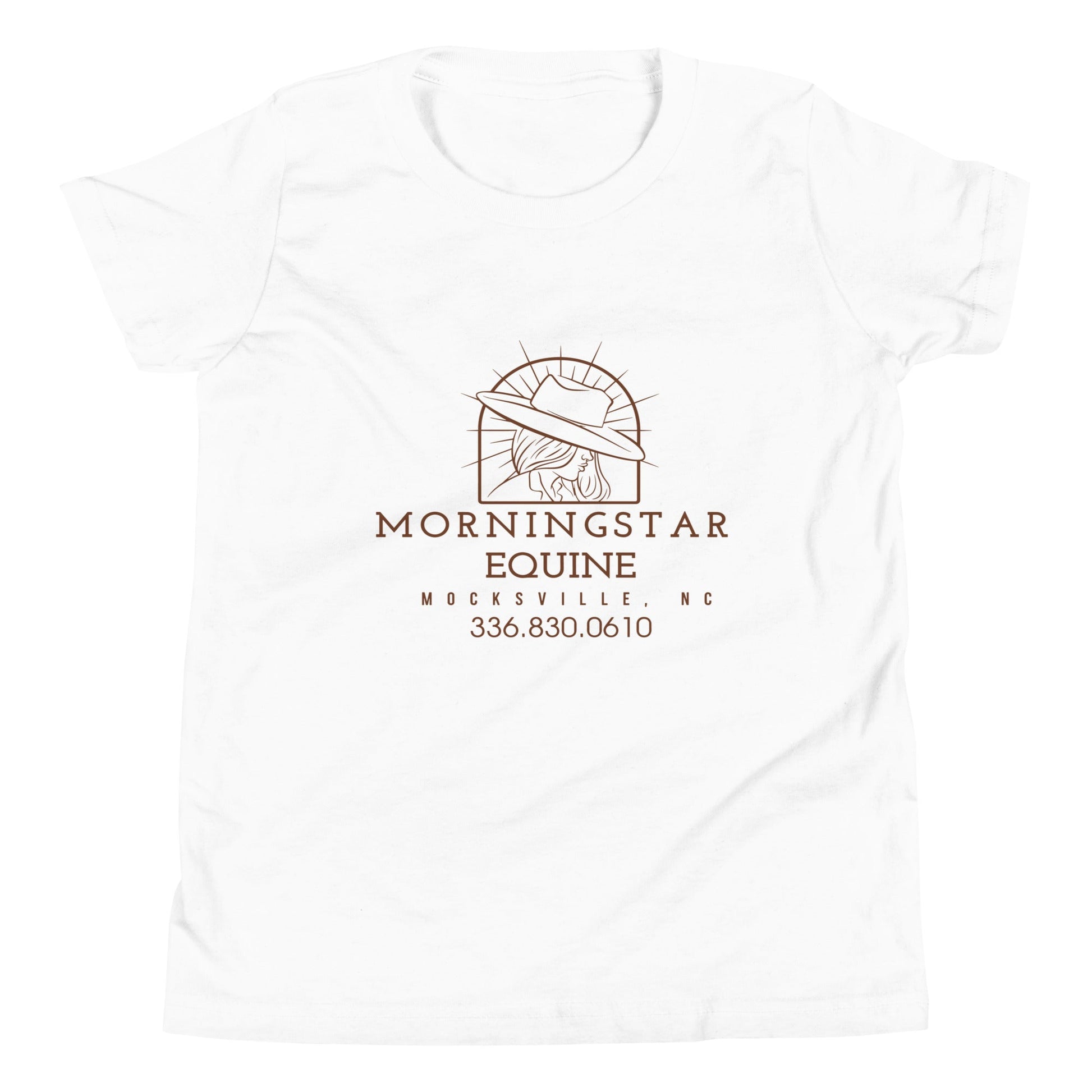 Performance | Youth T-Shirt | Morningstar Equine | Morningstar Equine Burnt Logo