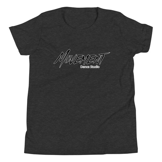 Performance | Youth T-Shirt | Movement Dance Studio | Crest Logo