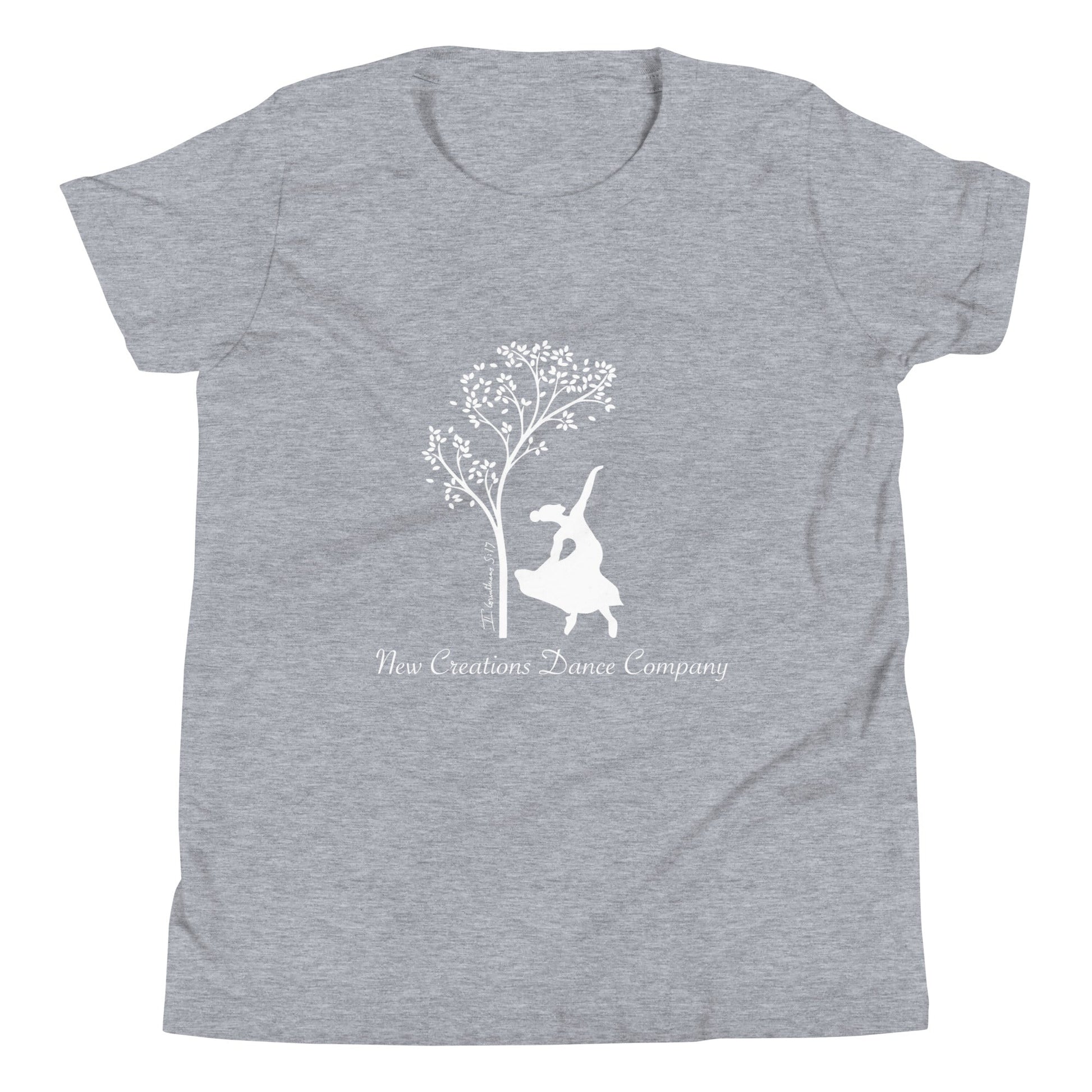 Performance | Youth T-Shirt | New Creations Dance Company | Alt Logo