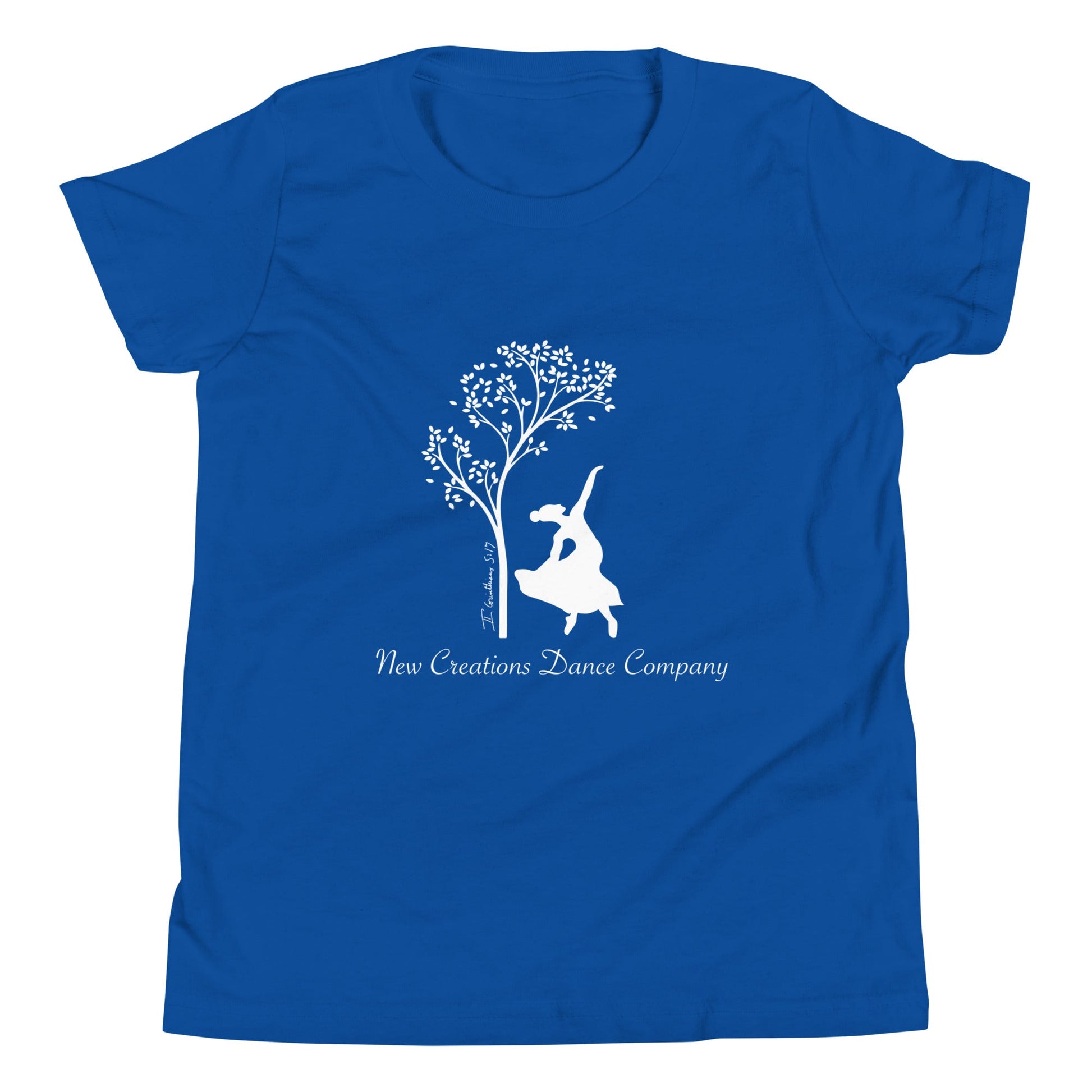 Performance | Youth T-Shirt | New Creations Dance Company | Alt Logo