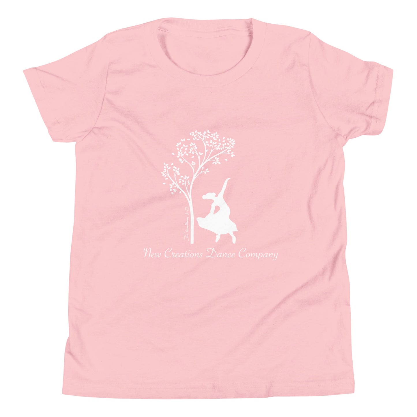 Performance | Youth T-Shirt | New Creations Dance Company | Alt Logo