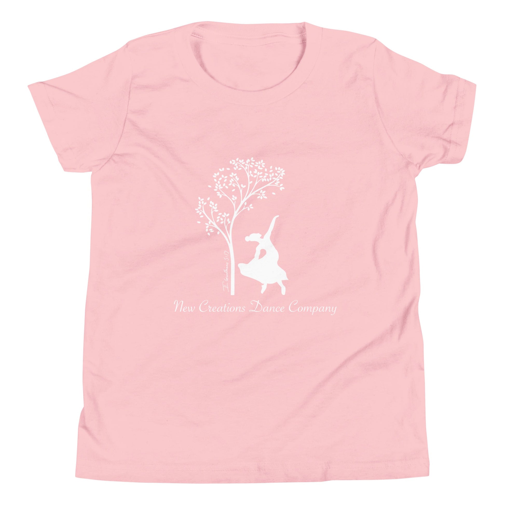 Performance | Youth T-Shirt | New Creations Dance Company | Alt Logo