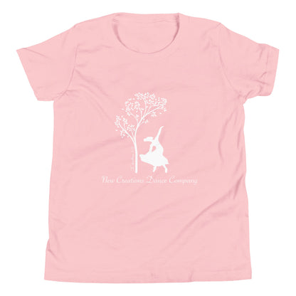 Performance | Youth T-Shirt | New Creations Dance Company | Alt Logo