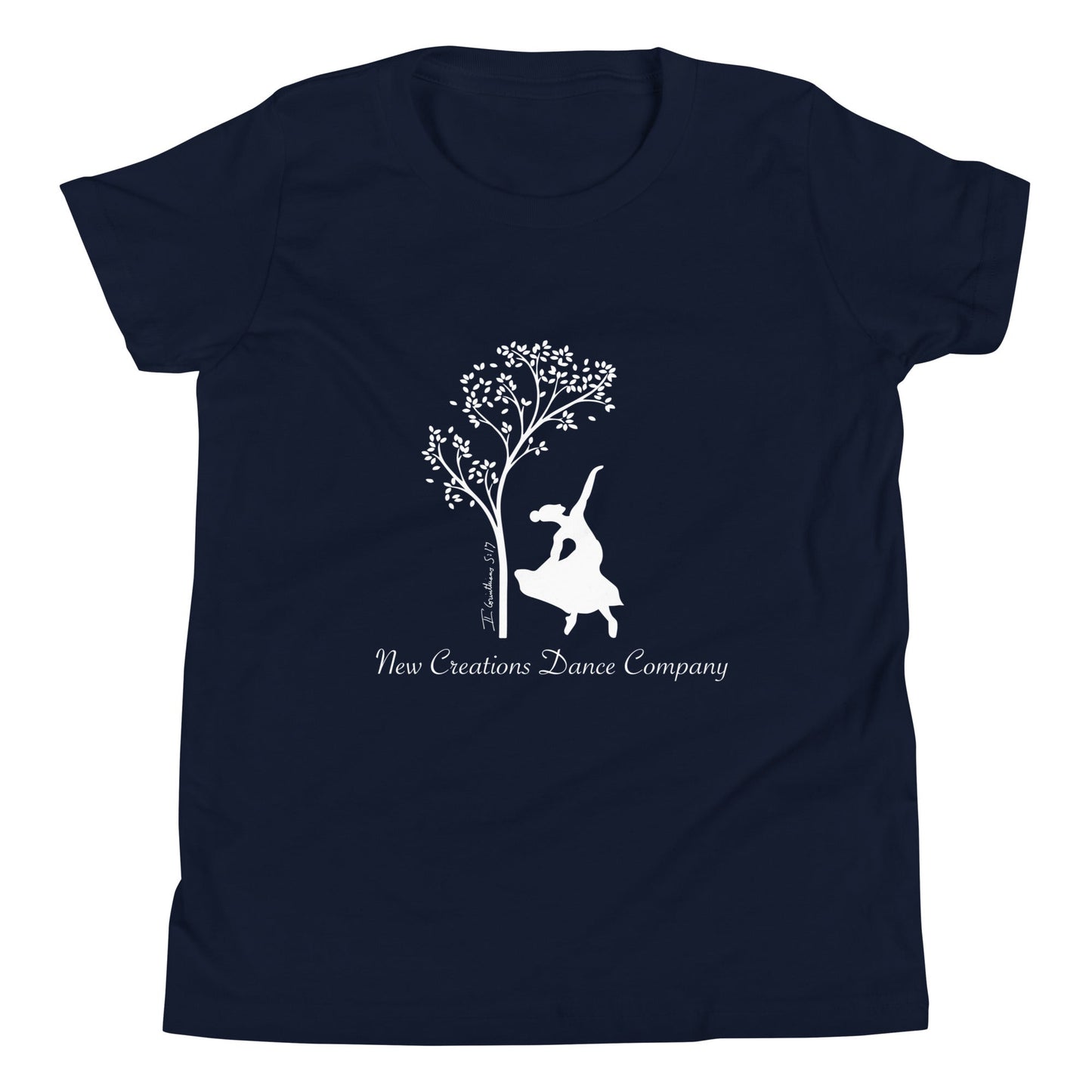 Performance | Youth T-Shirt | New Creations Dance Company | Alt Logo