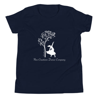 Performance | Youth T-Shirt | New Creations Dance Company | Alt Logo