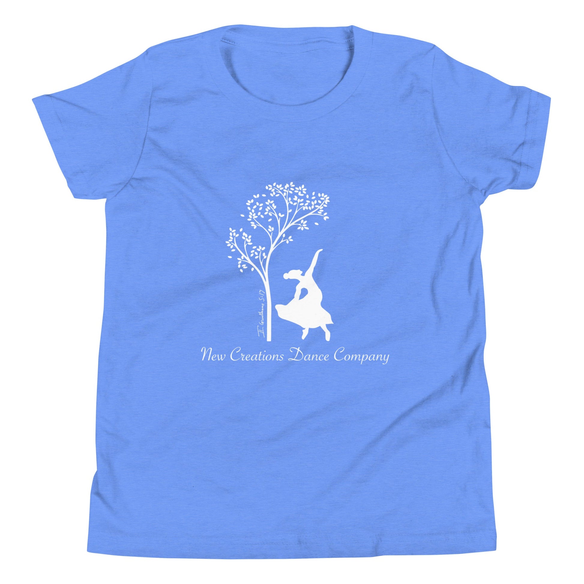Performance | Youth T-Shirt | New Creations Dance Company | Alt Logo