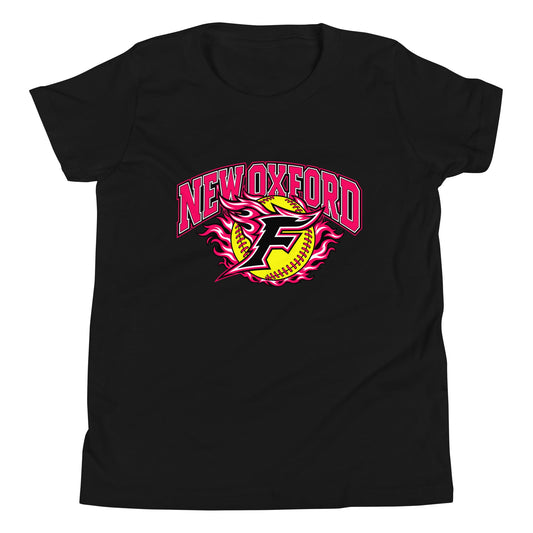 Performance | Youth T-Shirt | New Oxford Girls Softball Association | Vanguard Logo