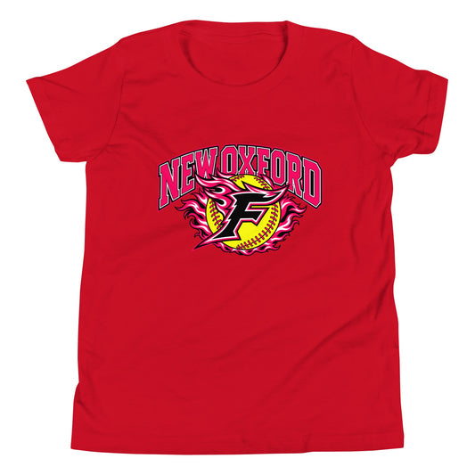 Performance | Youth T-Shirt | New Oxford Girls Softball Association | Vanguard Logo