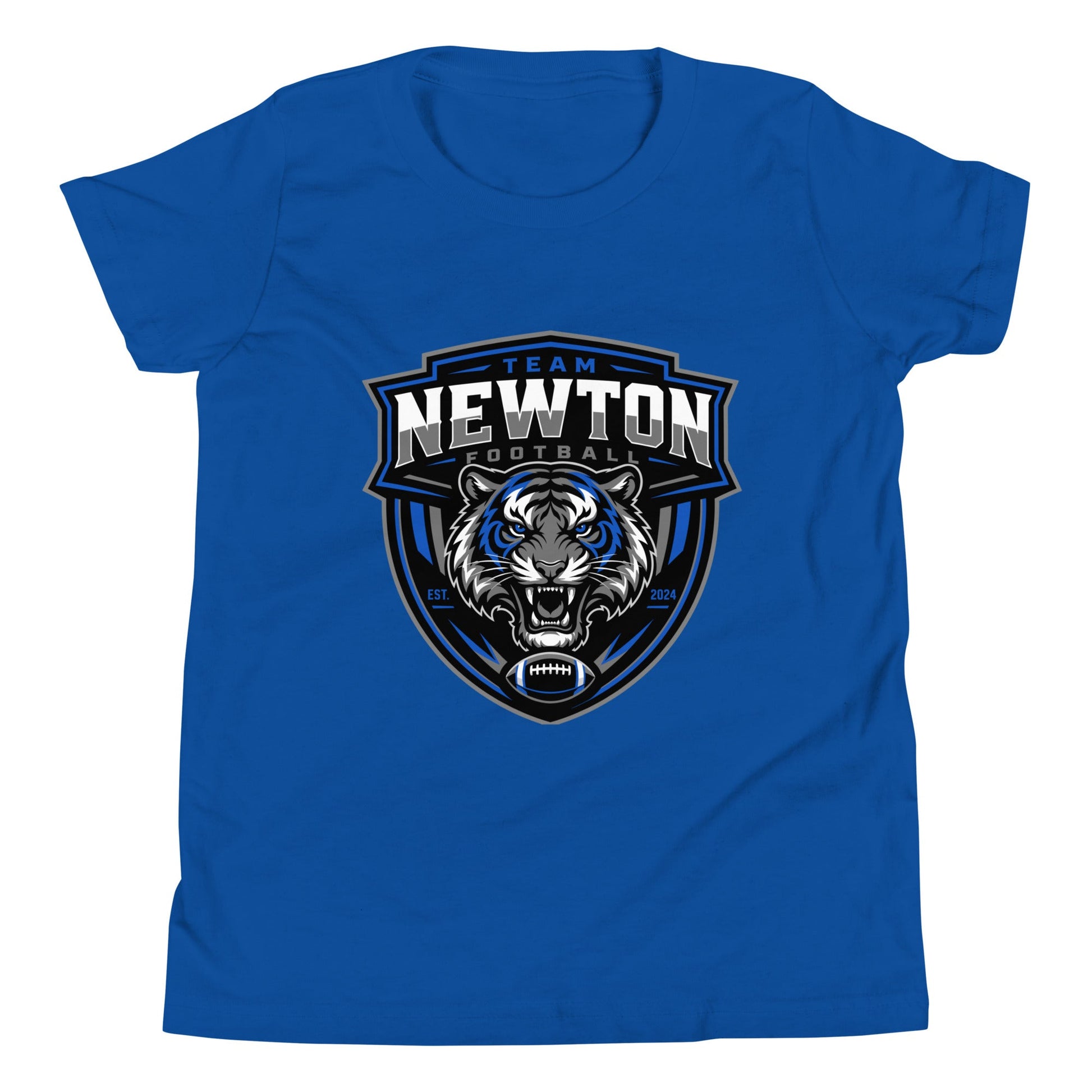 Performance | Youth T-Shirt | Newton Youth football league | Shield Logo