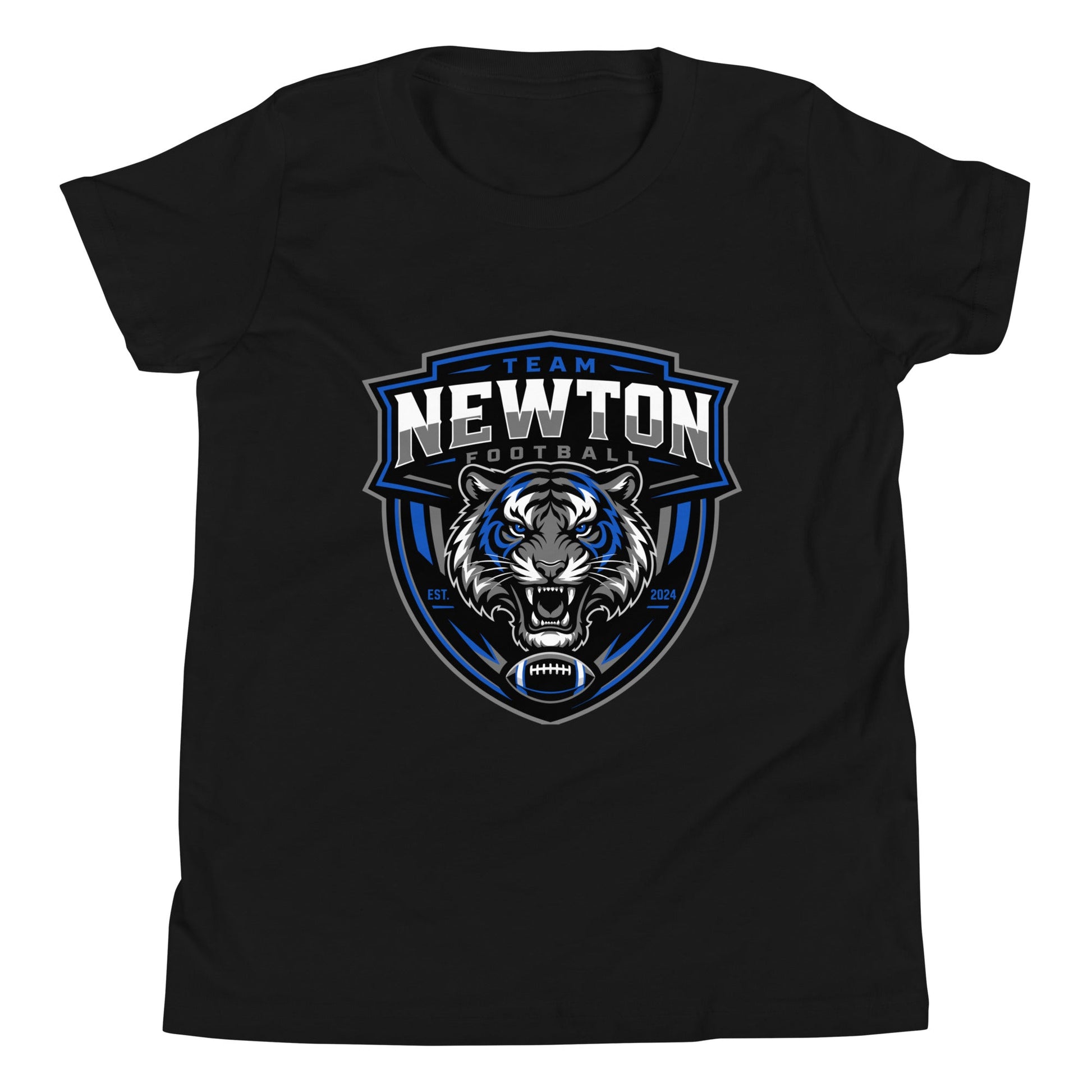 Performance | Youth T-Shirt | Newton Youth football league | Shield Logo
