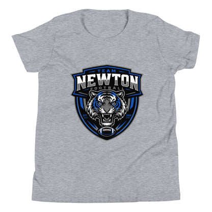 Performance | Youth T-Shirt | Newton Youth football league | Shield Logo