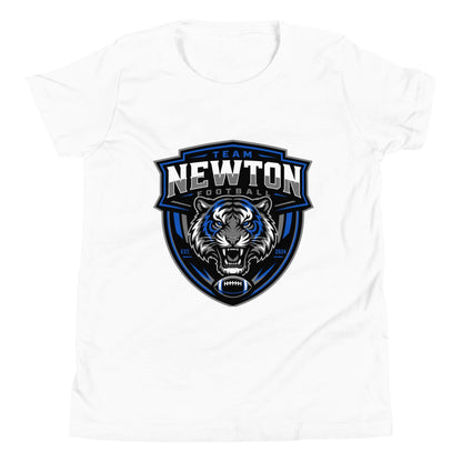 Performance | Youth T-Shirt | Newton Youth football league | Shield Logo
