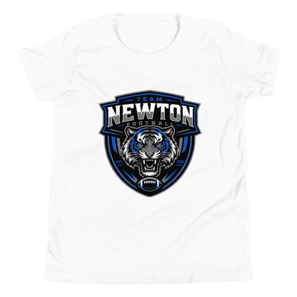 Performance | Youth T-Shirt | Newton Youth football league | Shield Logo