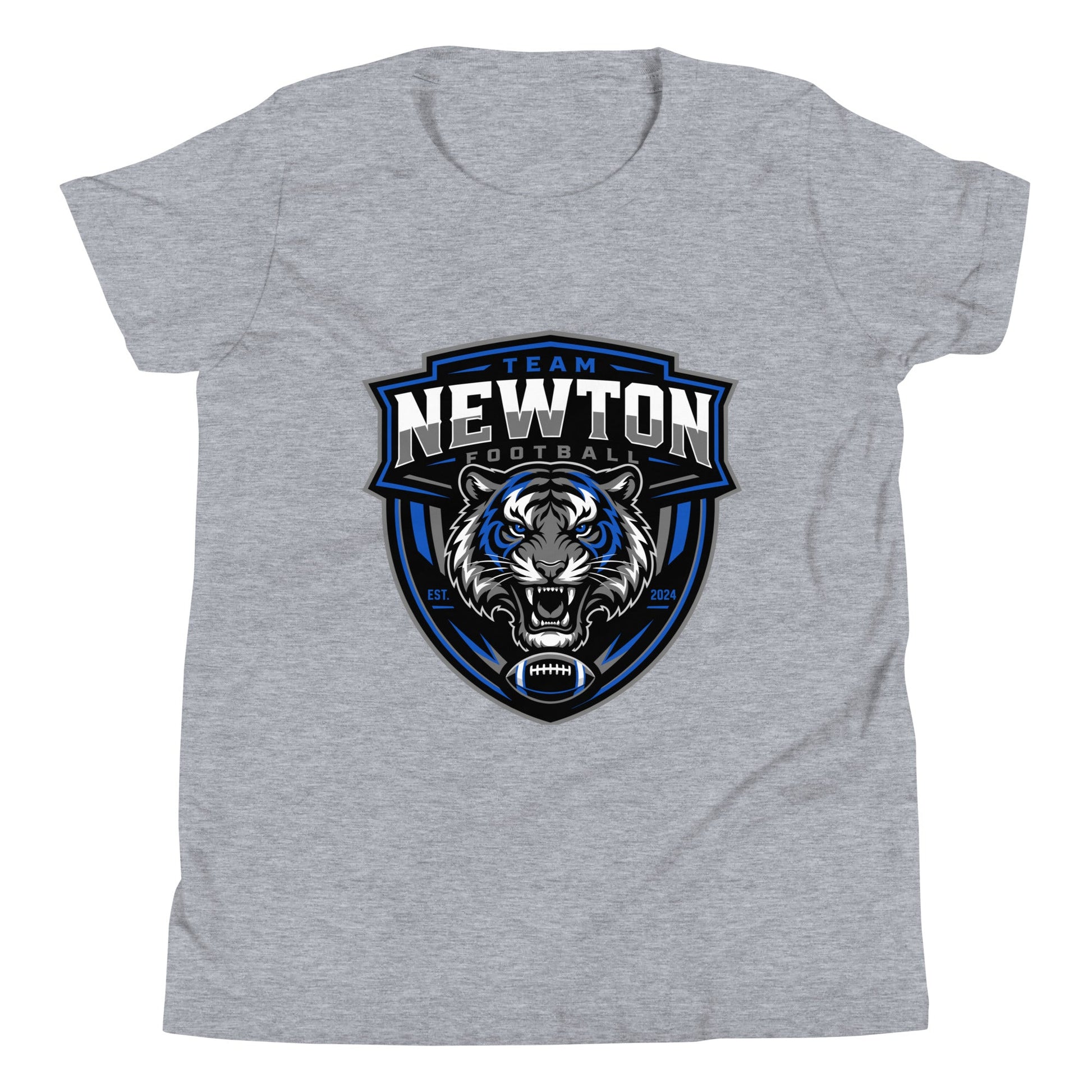 Performance | Youth T-Shirt | Newton Youth football league | Shield Logo