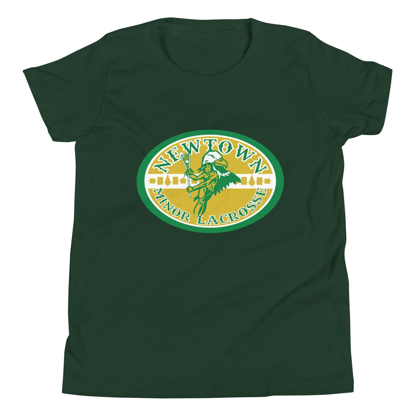 Performance | Youth T-Shirt | Newtown Minor Lacrosse | Emblem Logo
