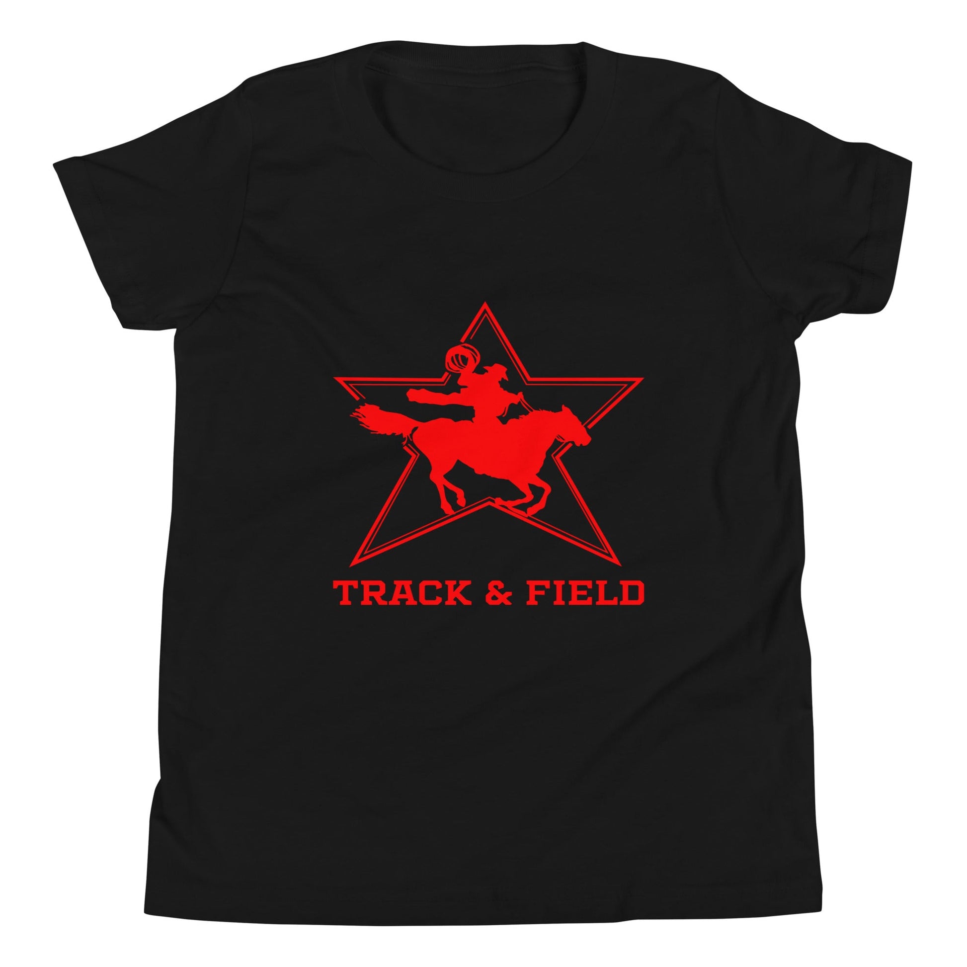 Performance | Youth T-Shirt | North Lake Track and Field | Cowboy T&F Logo