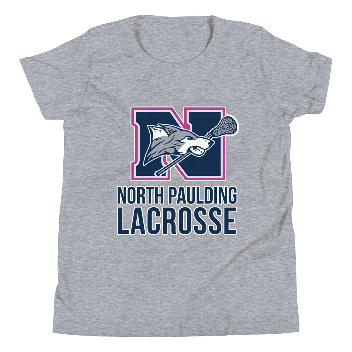 Performance | Youth T-Shirt | North Paulding Lacrosse | Vanguard Logo