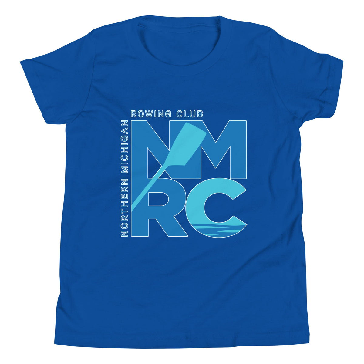 Performance | Youth T-Shirt | Northern Michigan Rowing | Modern Script Logo