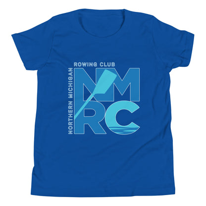 Performance | Youth T-Shirt | Northern Michigan Rowing | Modern Script Logo