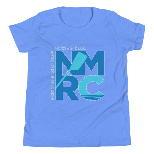 Performance | Youth T-Shirt | Northern Michigan Rowing | Modern Script Logo