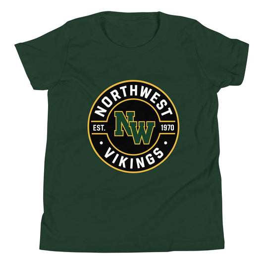 Performance | Youth T-Shirt | Northwest High School | Badge Logo