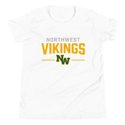 Performance | Youth T-Shirt | Northwest High School | Vikings Logo