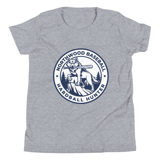 Performance | Youth T-Shirt | Northwood High School Baseball | Badge Logo