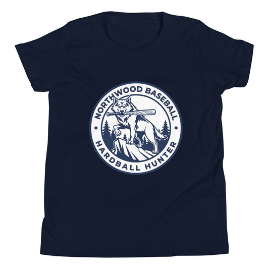 Performance | Youth T-Shirt | Northwood High School Baseball | Badge Logo