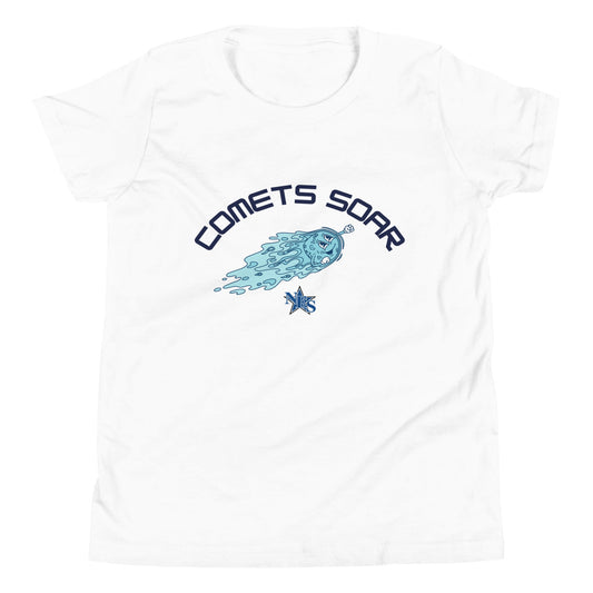 Performance | Youth T-Shirt | Norton Elementary School | Comets Soar Logo
