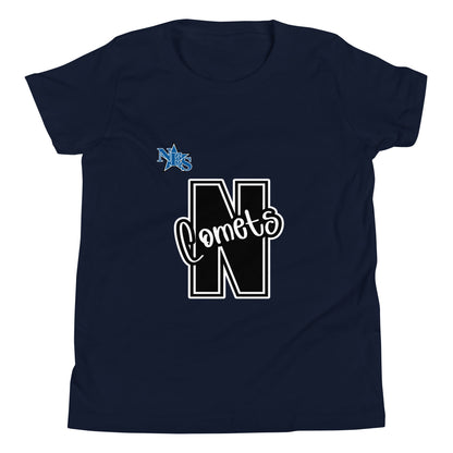 Performance | Youth T-Shirt | Norton Elementary School | N Comets Logo