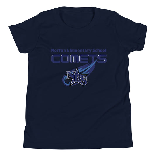 Performance | Youth T-Shirt | Norton Elementary School | Space Script Logo