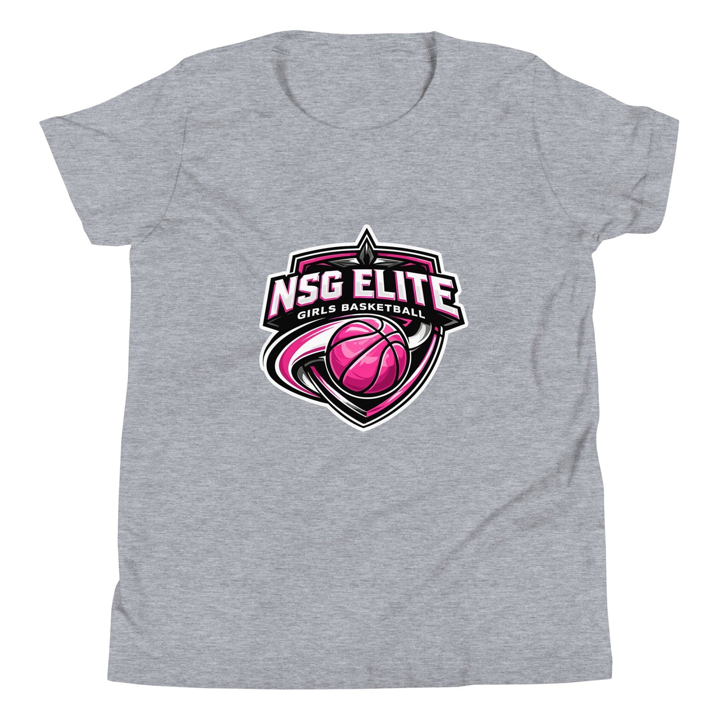 Performance | Youth T-Shirt | NSG Elite Women’s Basketball | Vanguard Shield Logo