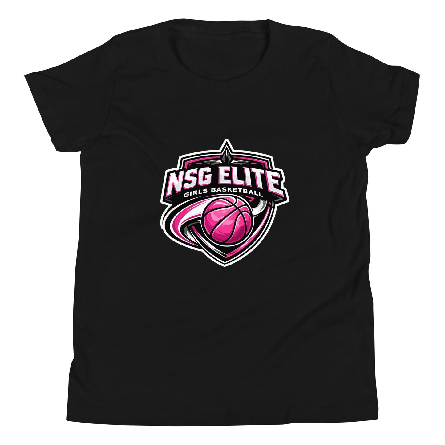 Performance | Youth T-Shirt | NSG Elite Women’s Basketball | Vanguard Shield Logo