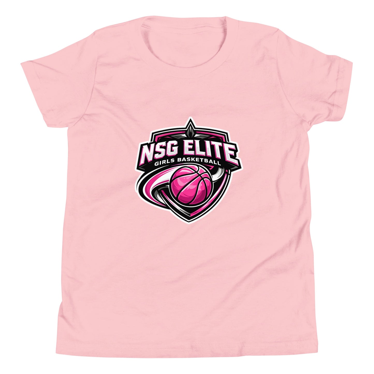 Performance | Youth T-Shirt | NSG Elite Women’s Basketball | Vanguard Shield Logo
