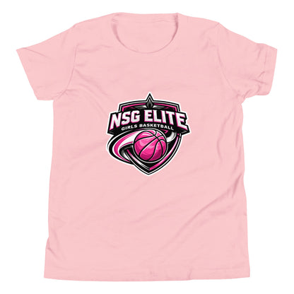Performance | Youth T-Shirt | NSG Elite Women’s Basketball | Vanguard Shield Logo